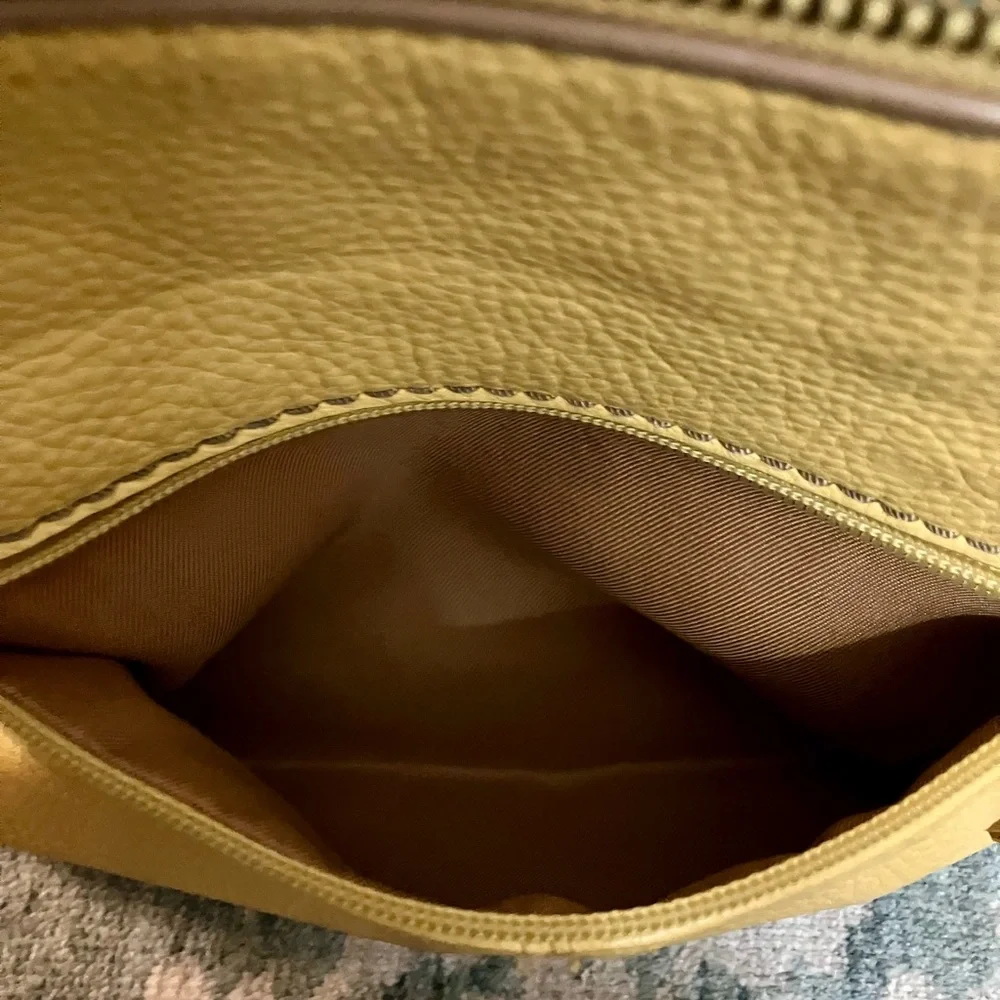 The Sak Yellow Crossbody Bag with Feather Charm - Picture 9 of 11